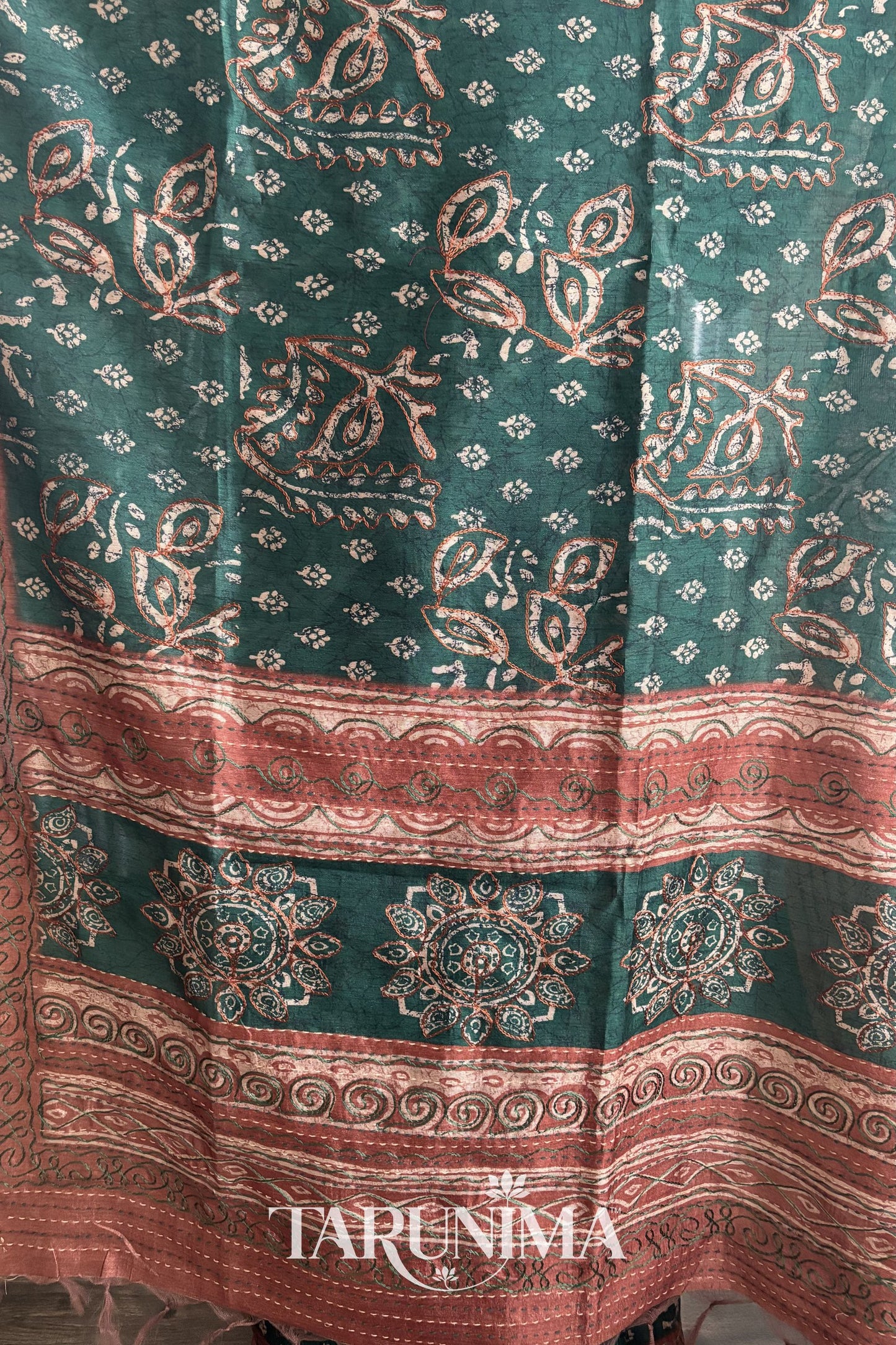 Wild Bloom - full saree