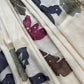 Aparajita Chain Stitching motif detail