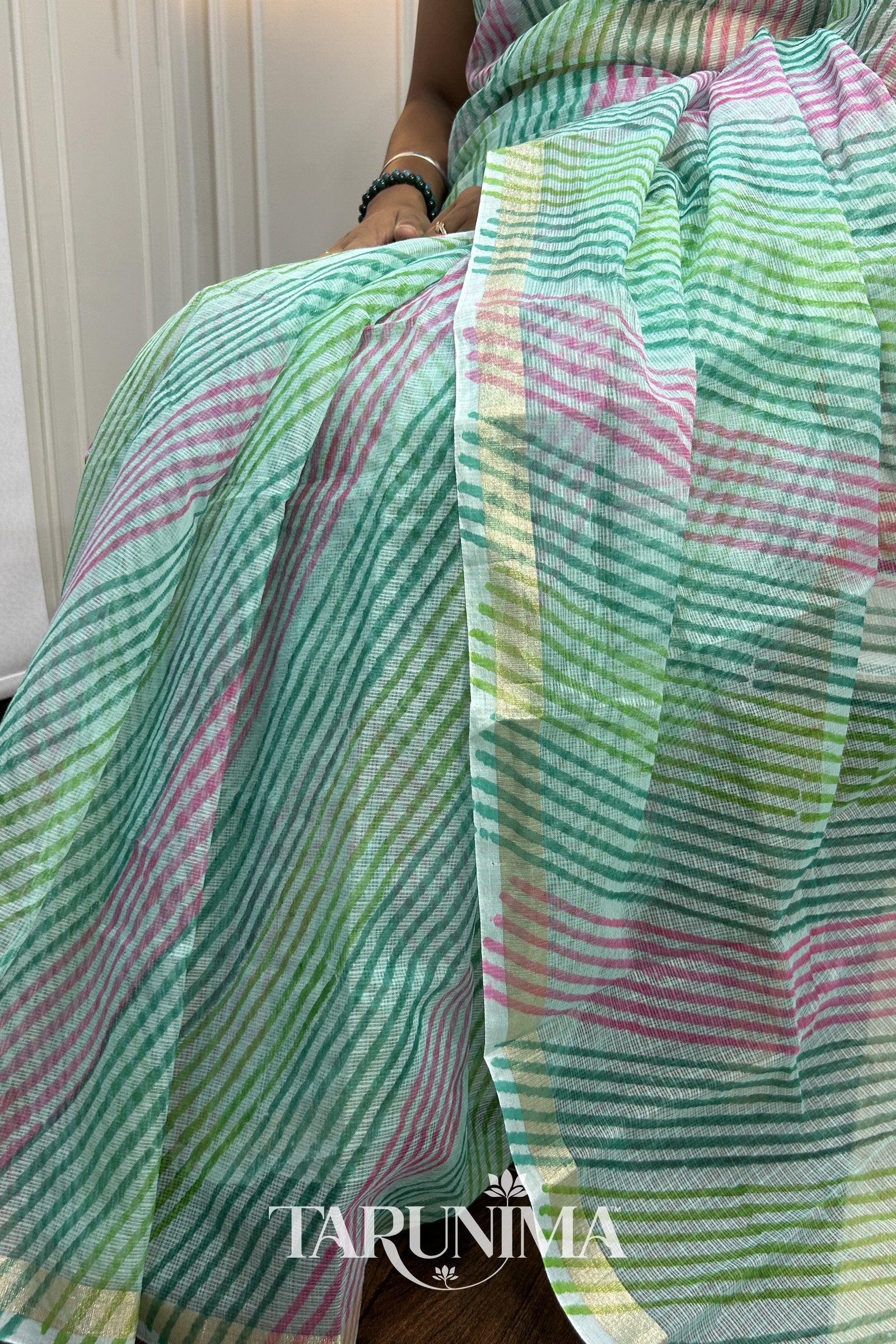 Hariyali Leher - full saree