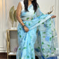 Aqua Meadow - drape