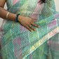 Hariyali Leher - drape