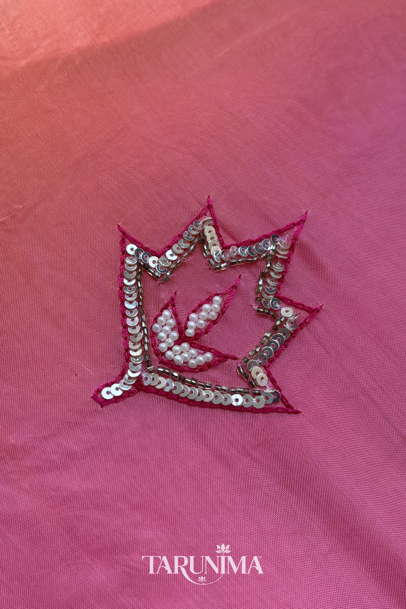 Star Noor - hand embroidery detail