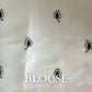 White Verse - blouse piece