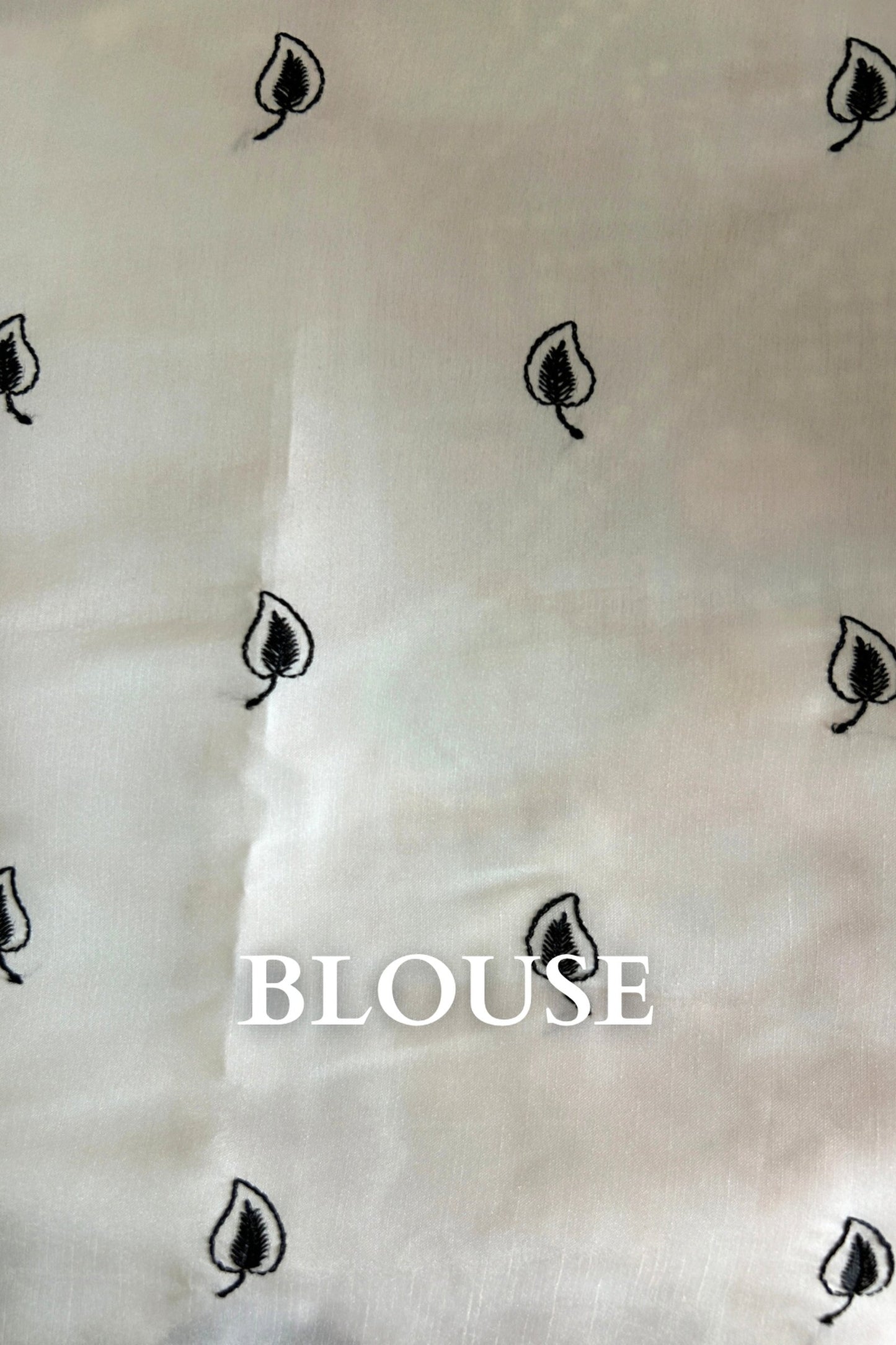 White Verse - blouse piece