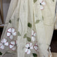 Ivory Blossom - border
