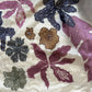 Aparajita floral motif close-up