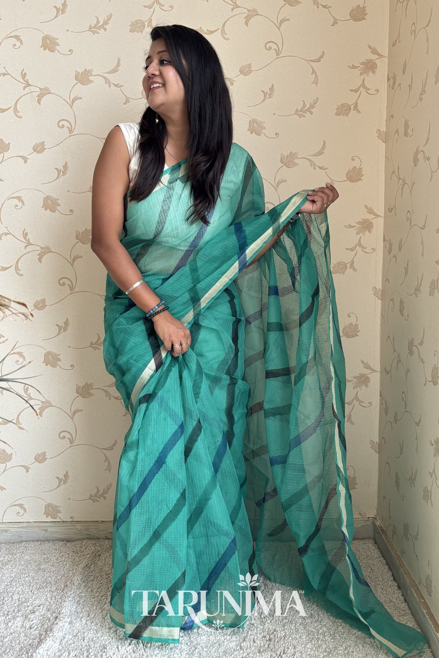 Pallav Green - drape