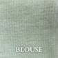 Verdant Swan - blouse piece
