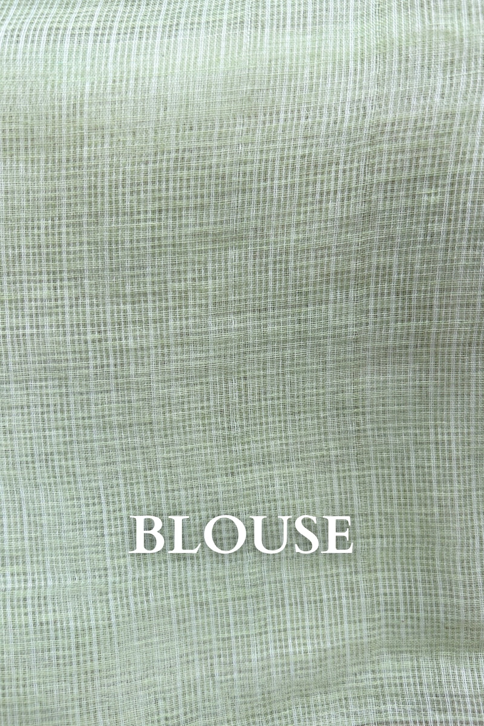 Verdant Swan - blouse piece