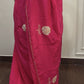 Raani Gulaab - model wearing saree detail