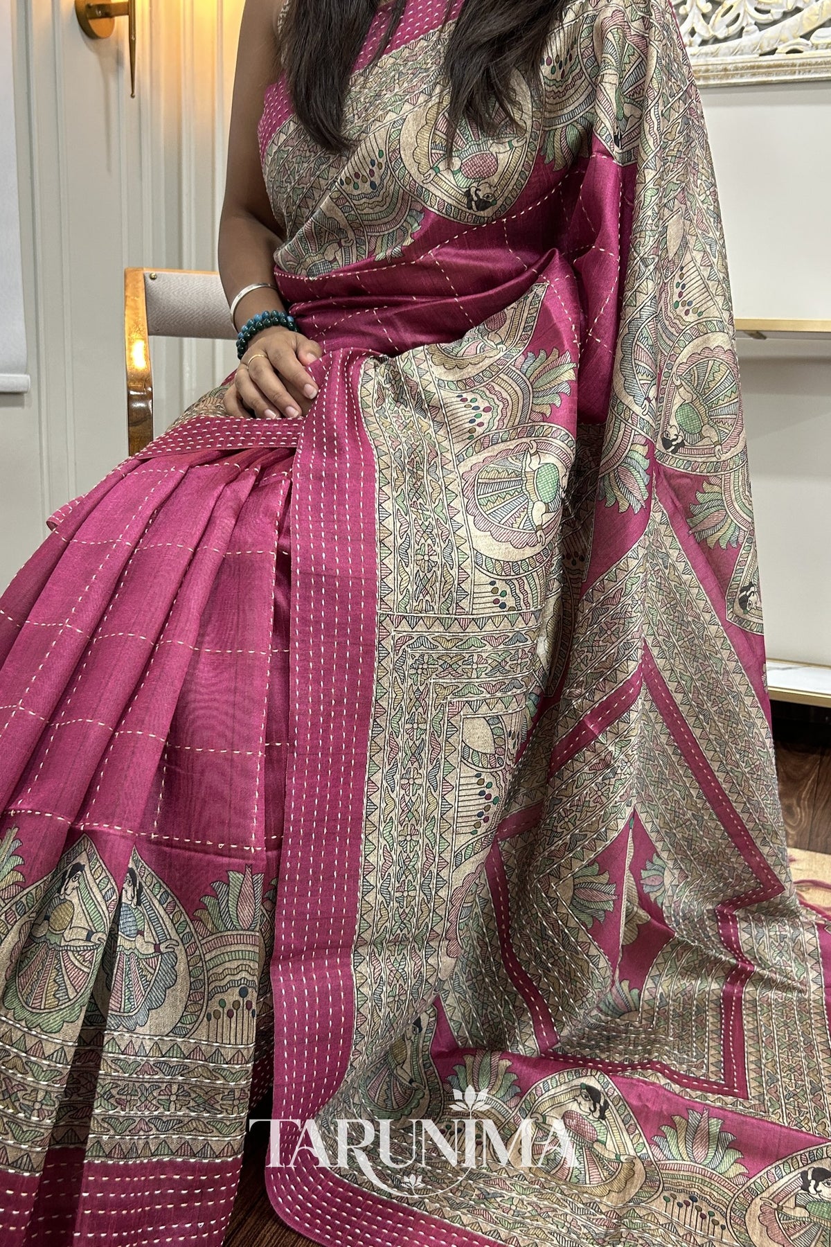 Kantha Ki Katha - Magenta 6