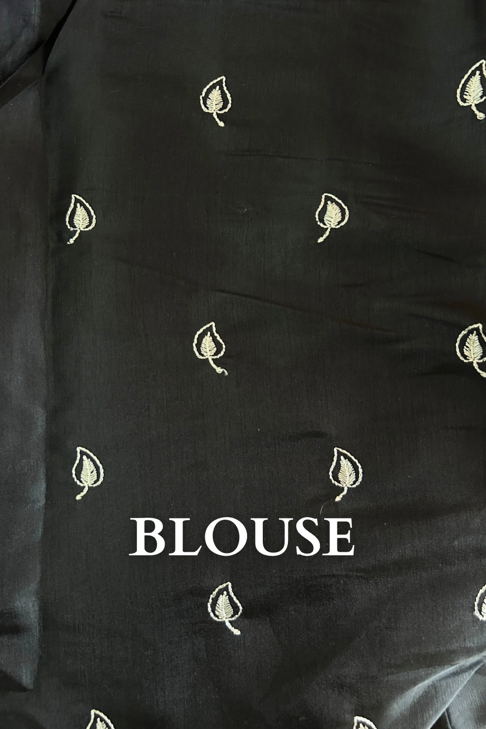Black Verse - blouse piece