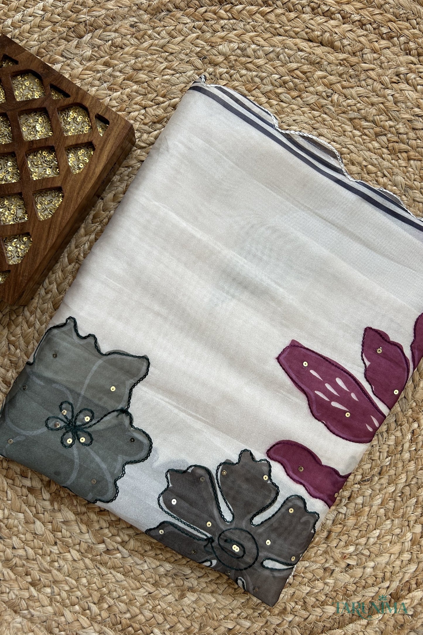 Aparajita flat lay