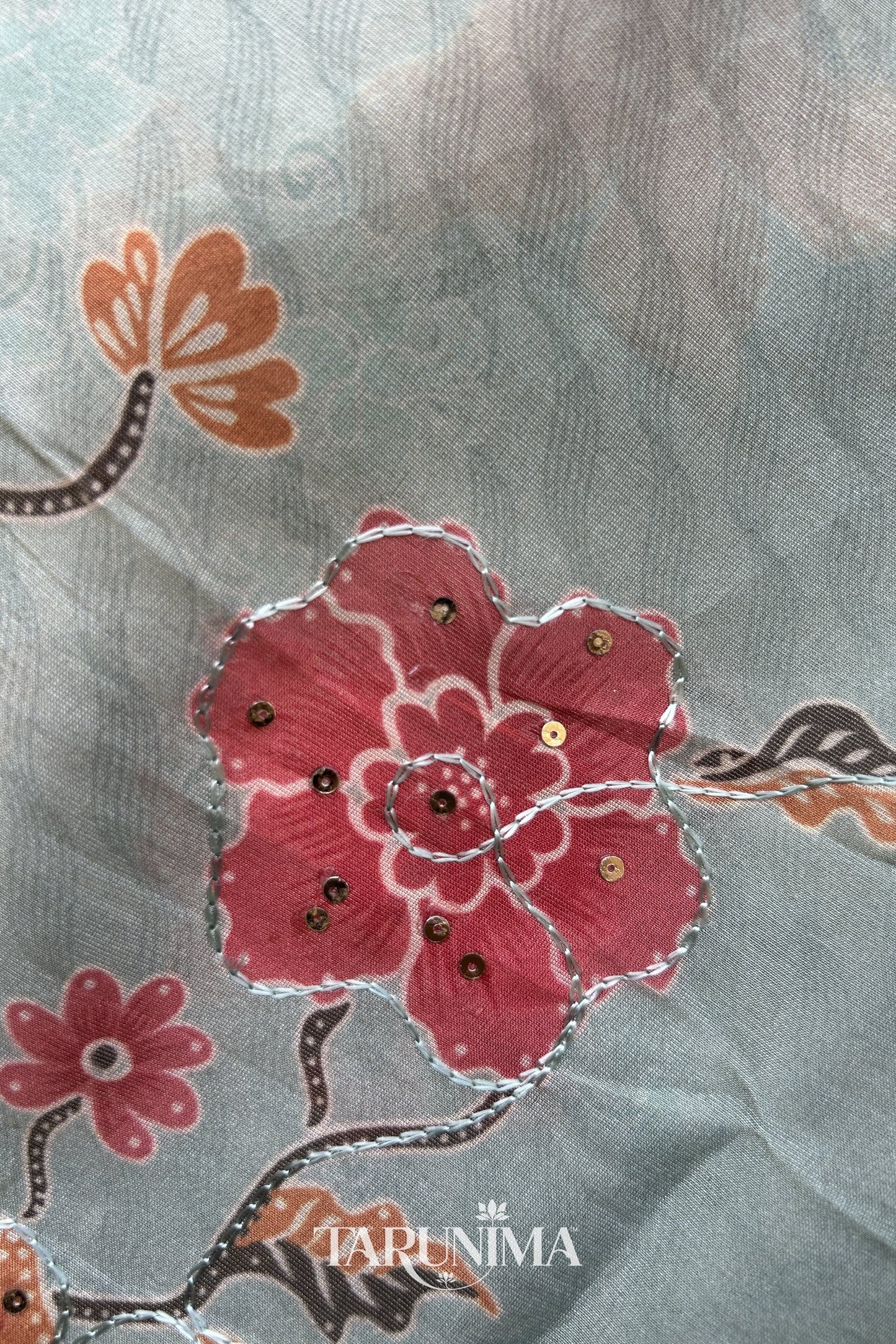 Soundarya floral applique