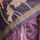 Violet Mist - kantha border