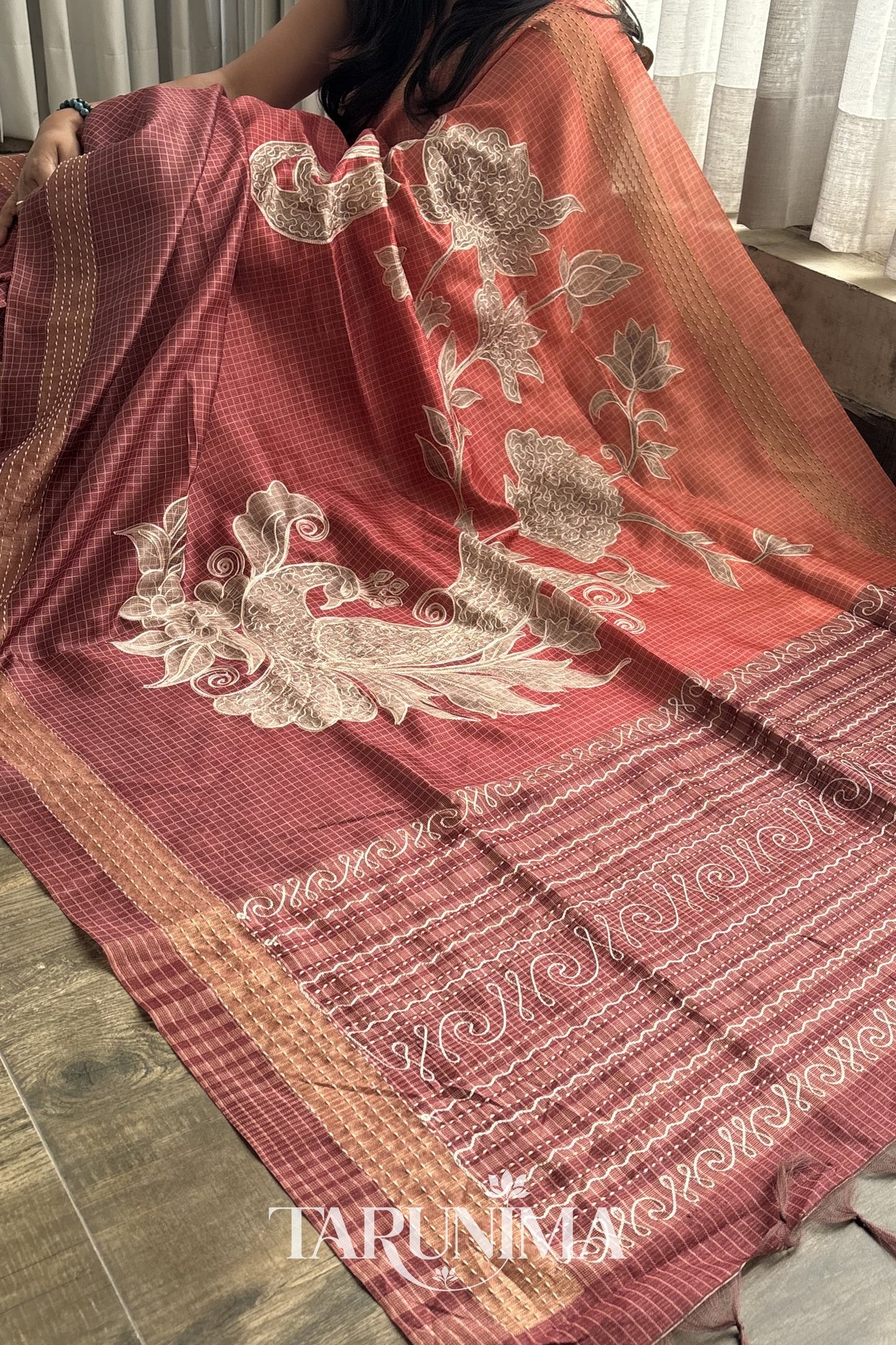 Sunset Bloom - floral motif