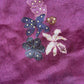 Aparajita floral applique detail