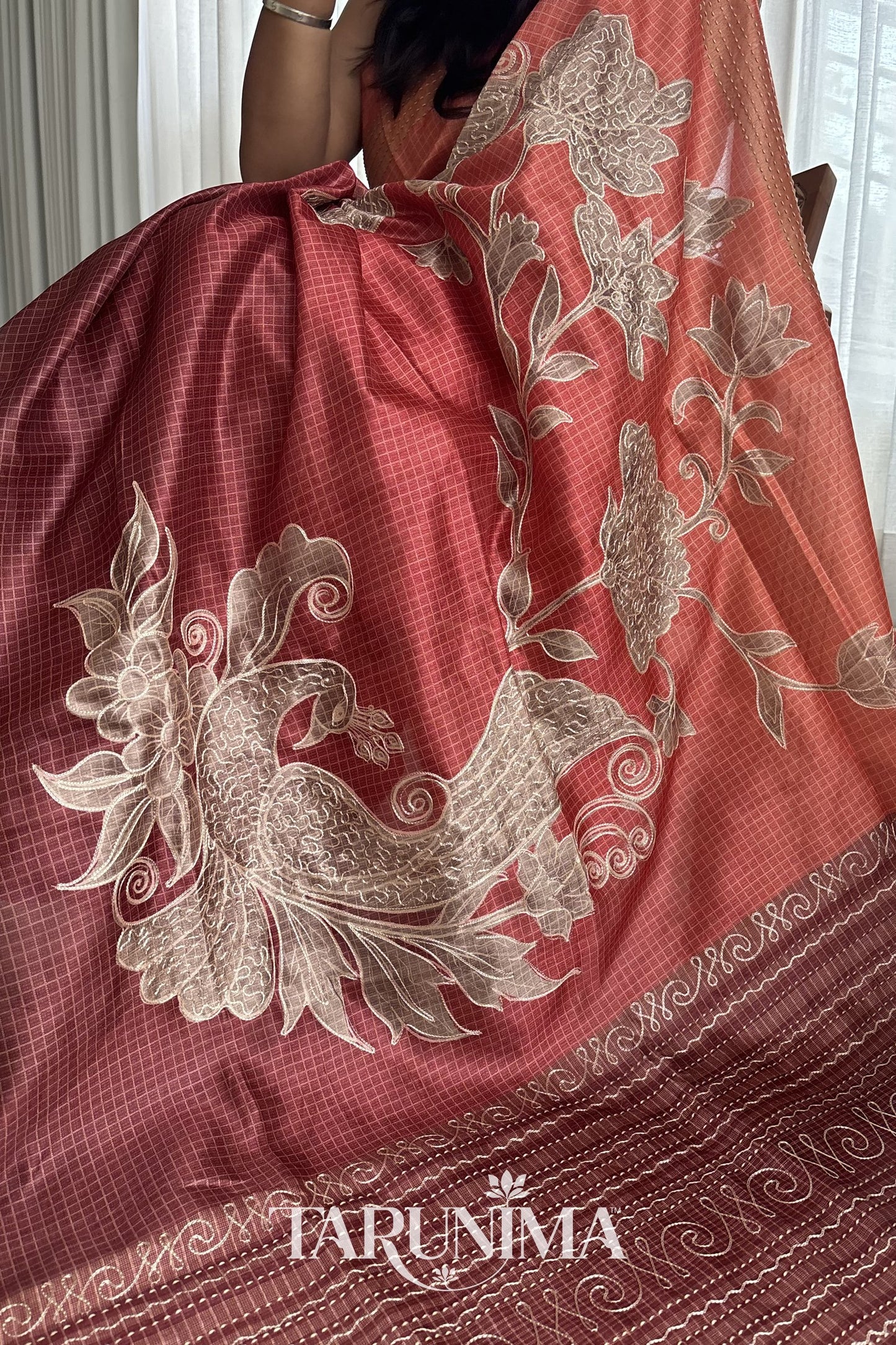 Sunset Bloom - drape