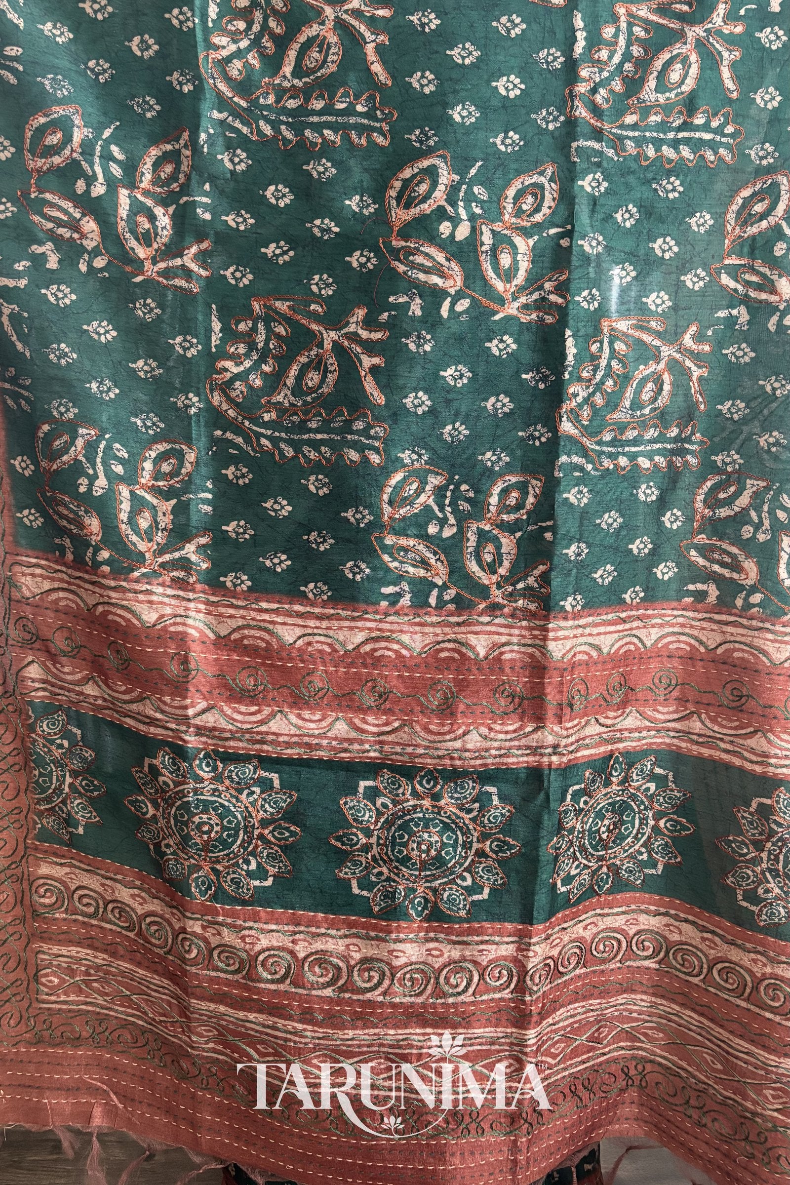 Wild Bloom - full saree