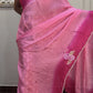 Saanjh Leher - model wearing saree