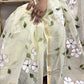 Ivory Blossom - hand painted floral