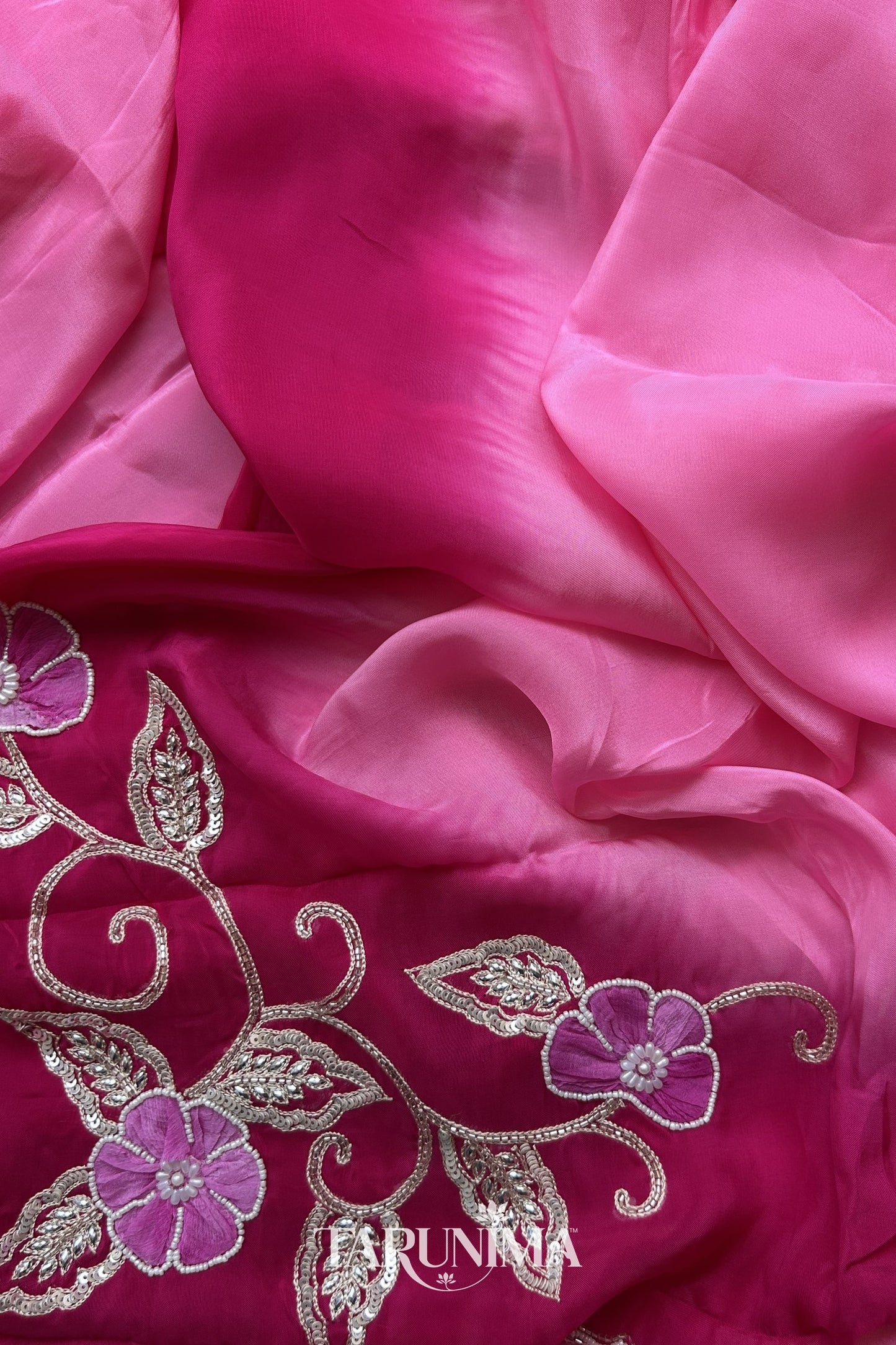 Saanjh Leher - full saree
