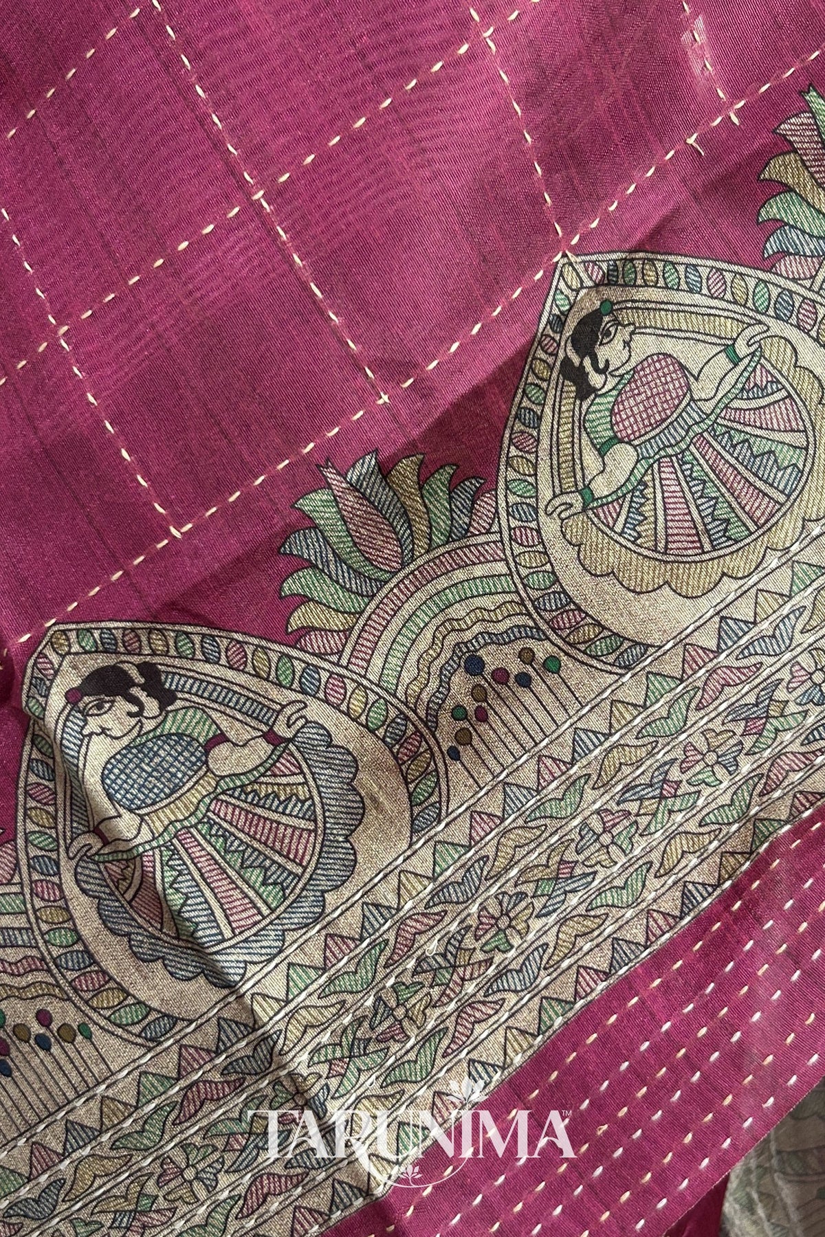 Kantha Ki Katha - Magenta 8