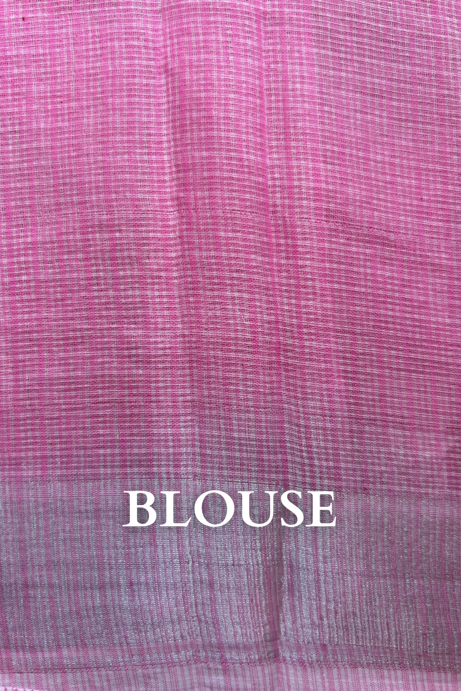 Pink Meadow - blouse piece