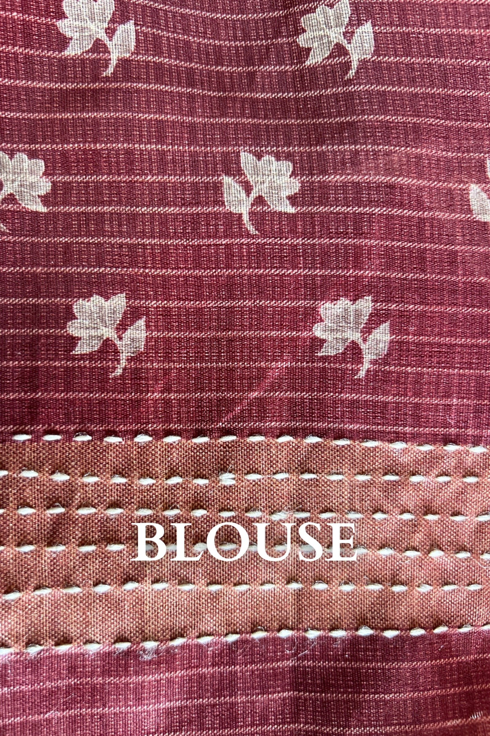 Sunset Bloom - blouse piece