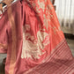 Sunset Bloom - full saree