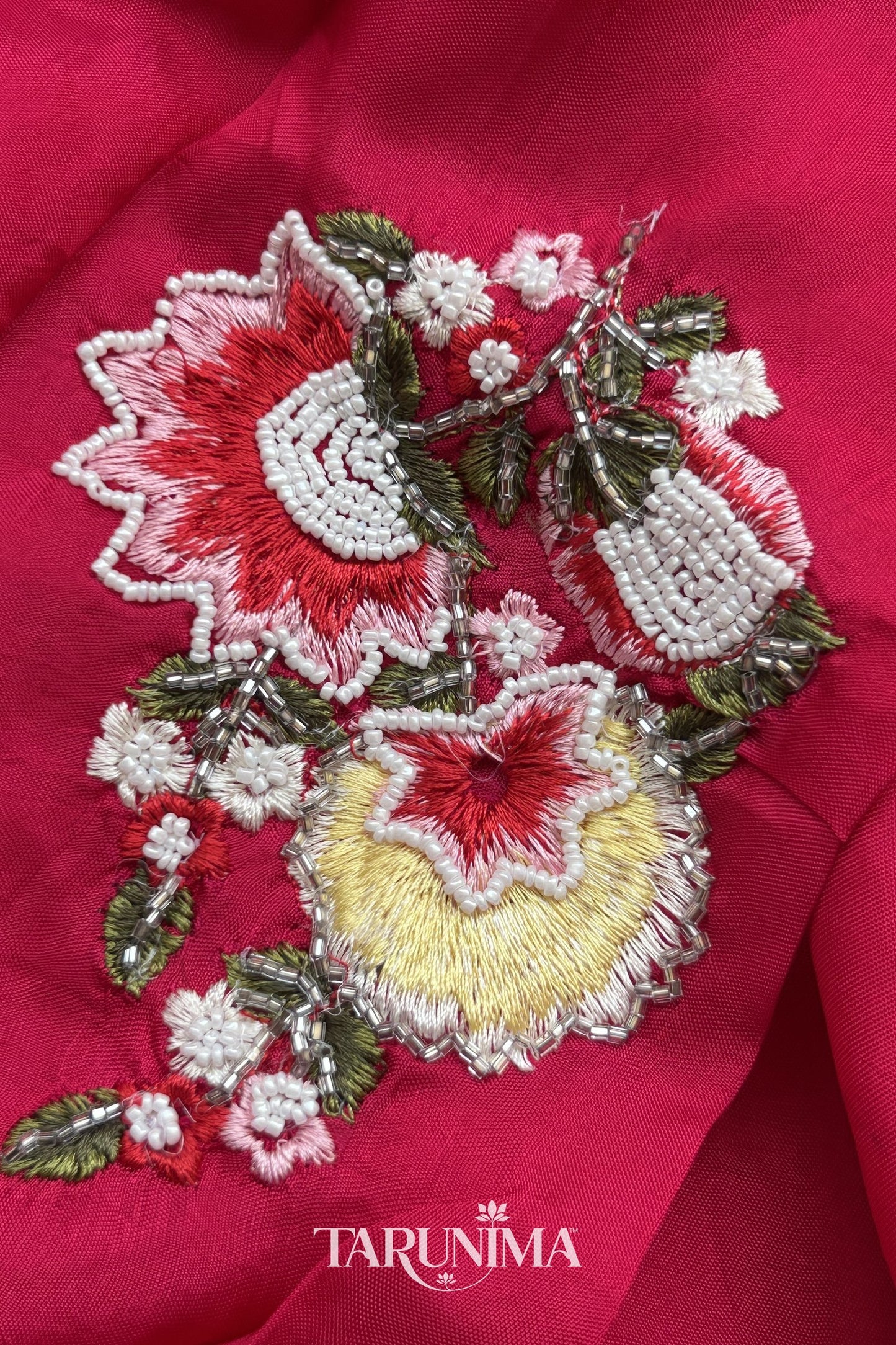 Gul Naar - hand embroidery detail