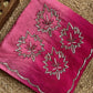 Star Noor - rose pink H.O. Silk saree with hand work