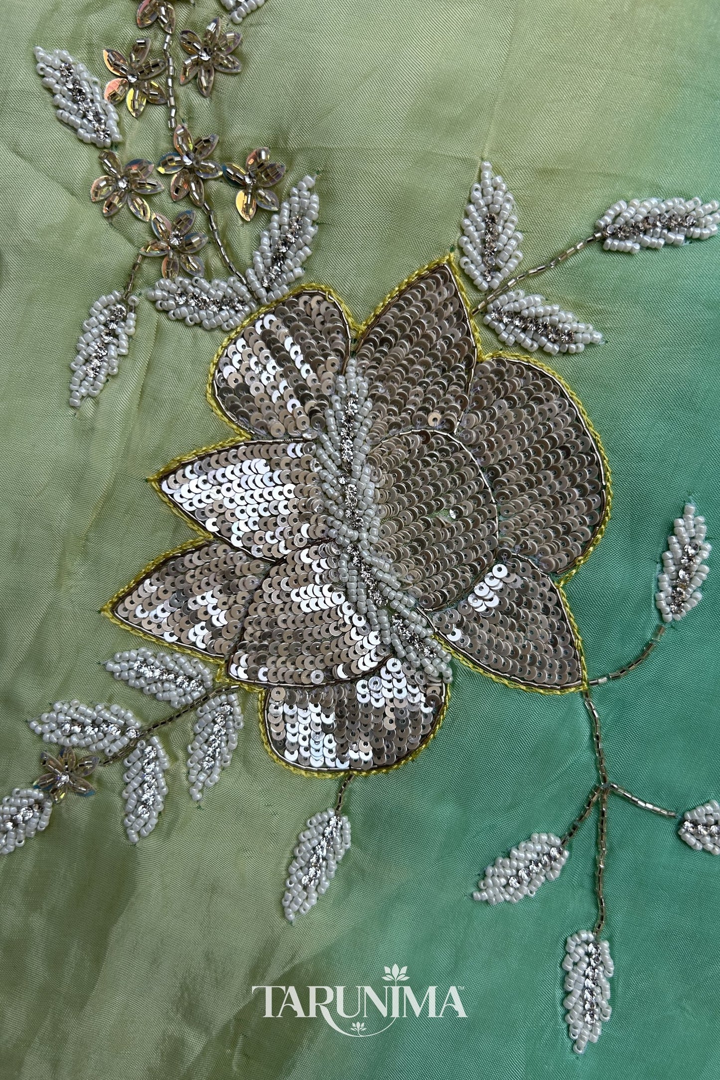 Noor Jahan - hand embroidery detail