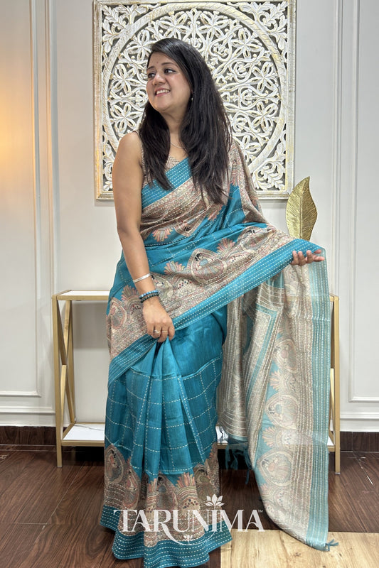 Kantha Ki Katha - Turquoise 1