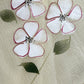 Ivory Blossom - pallu